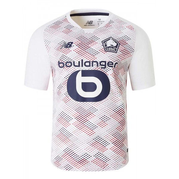 Lille LOSC maglia da trasferta uniforme da calcio per adulti maglia da calcio seconda maglia sportiva da uomo 2024-2025